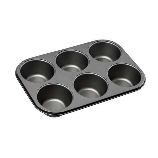 6 Hole Non Stick Cupcake/Muffin Pan