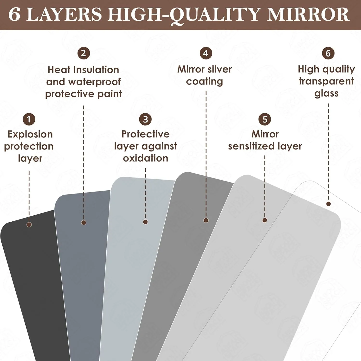 ABOUT SPACE 4mm Heavy Glass HD Mirror 16inch Shatter Proof&Explosion Film Proof Capsule Mirror for Wall-Classic Matt Black Finish Aluminum Frame Oval Mirror for Bathroom,Bedroom,Vanity,Foyer(40x80cm)