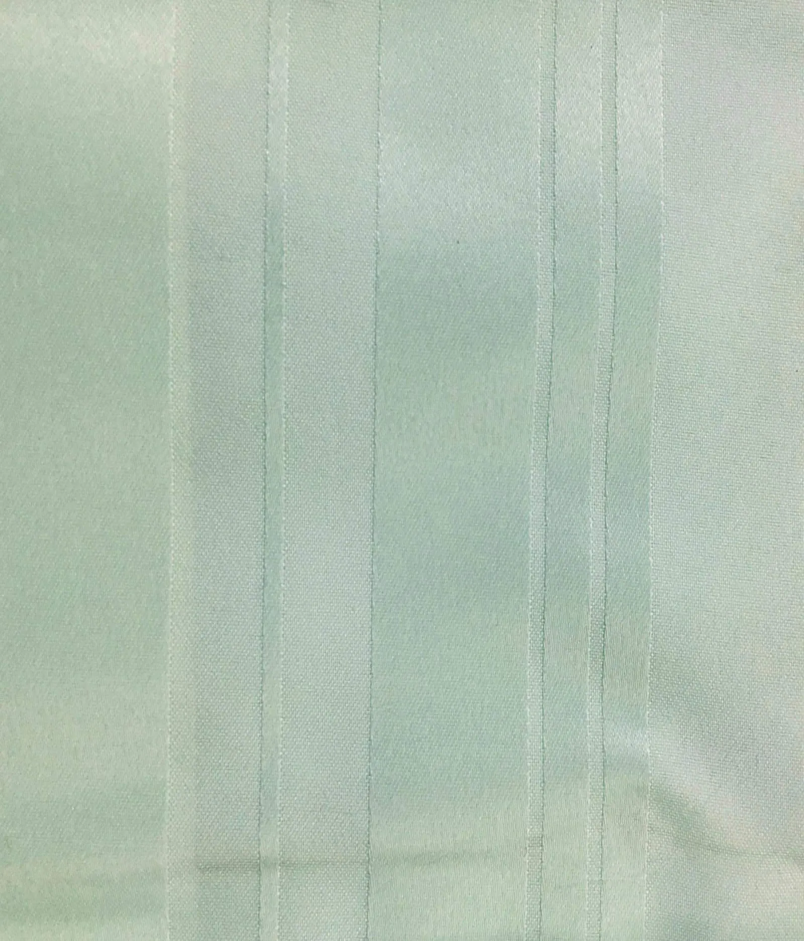 American-Elm Stripes Self Designed Light Green Anti Bacterial Water-Repellent Shower Curtain, Bathroom Curtains