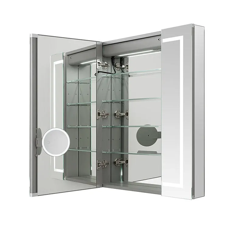 Aquadom Royale Plus 40x36 LED Lighted Triple Door Medicine Cabinet