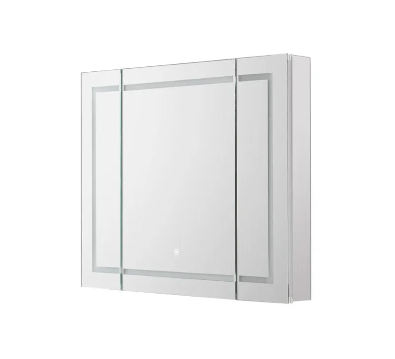 Aquadom Royale Plus 40x36 LED Lighted Triple Door Medicine Cabinet