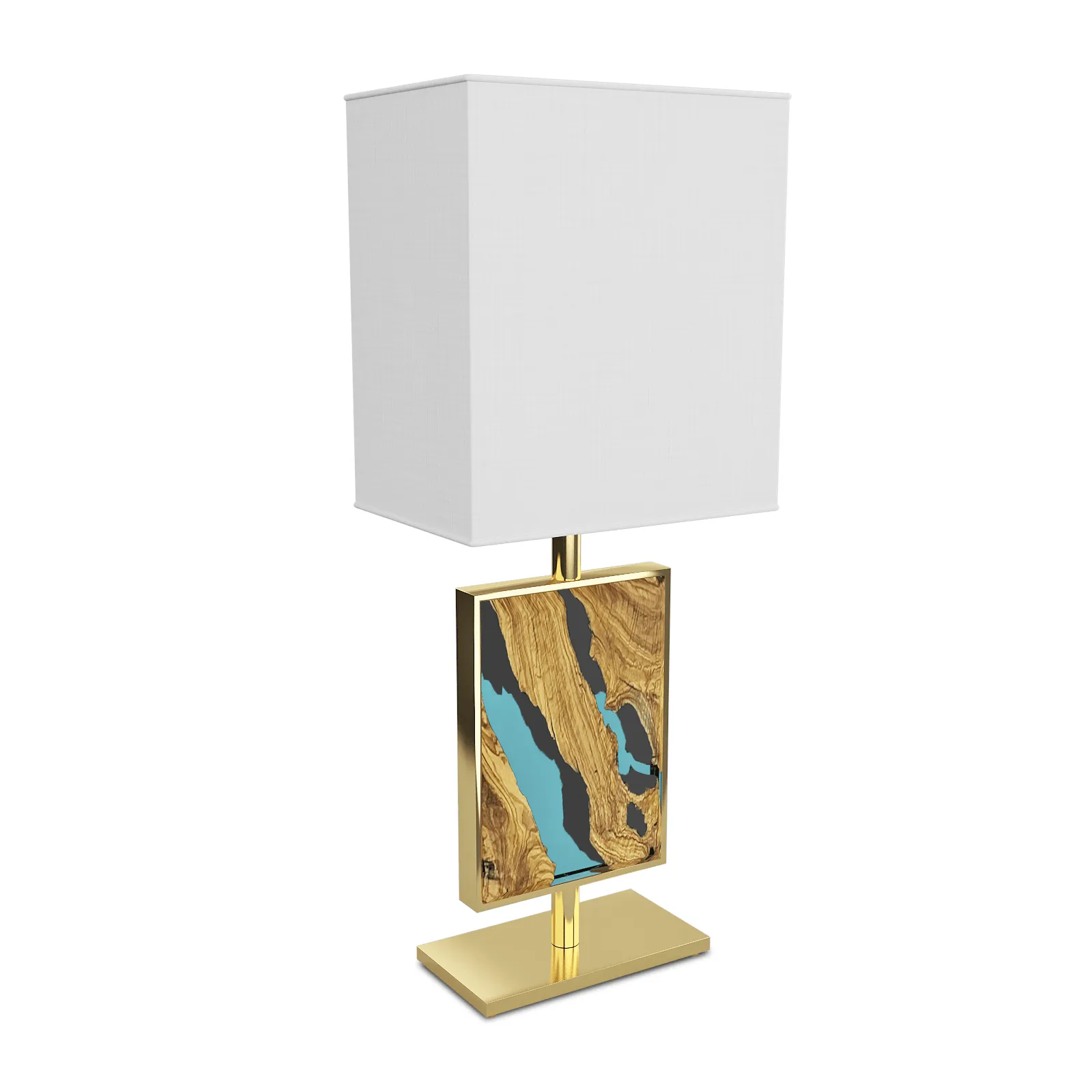 Aquamarine Menthe Table Lamp