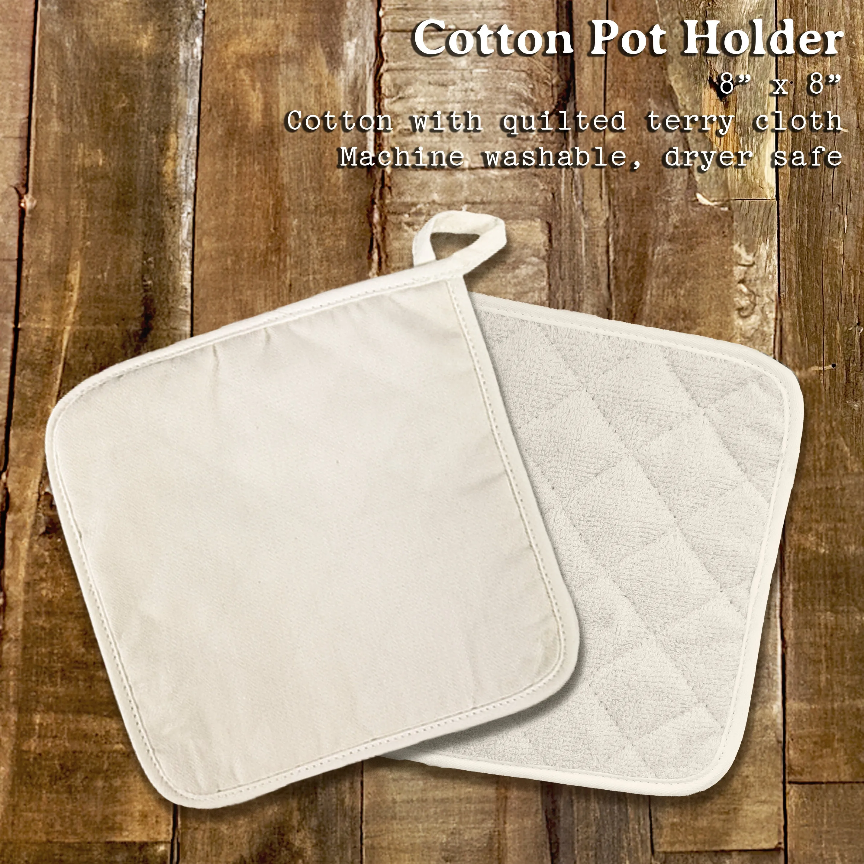 Autumn Lake Scene - Cotton Pot Holder