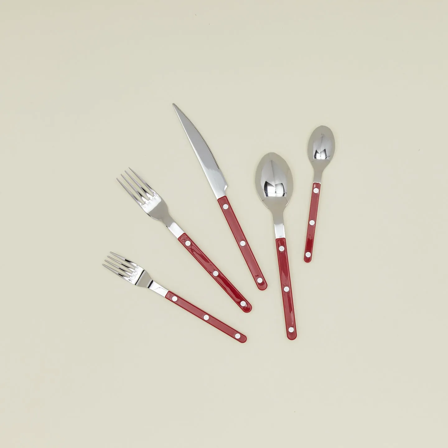 Bistrot Flatware - Burgundy