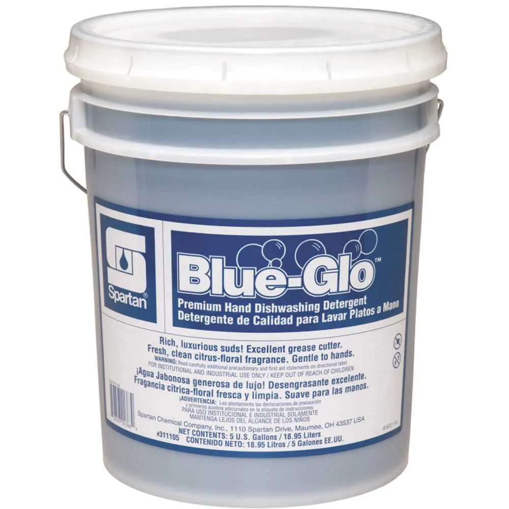 Blue-Glo Dishwashing Detergent, 5 Gallons