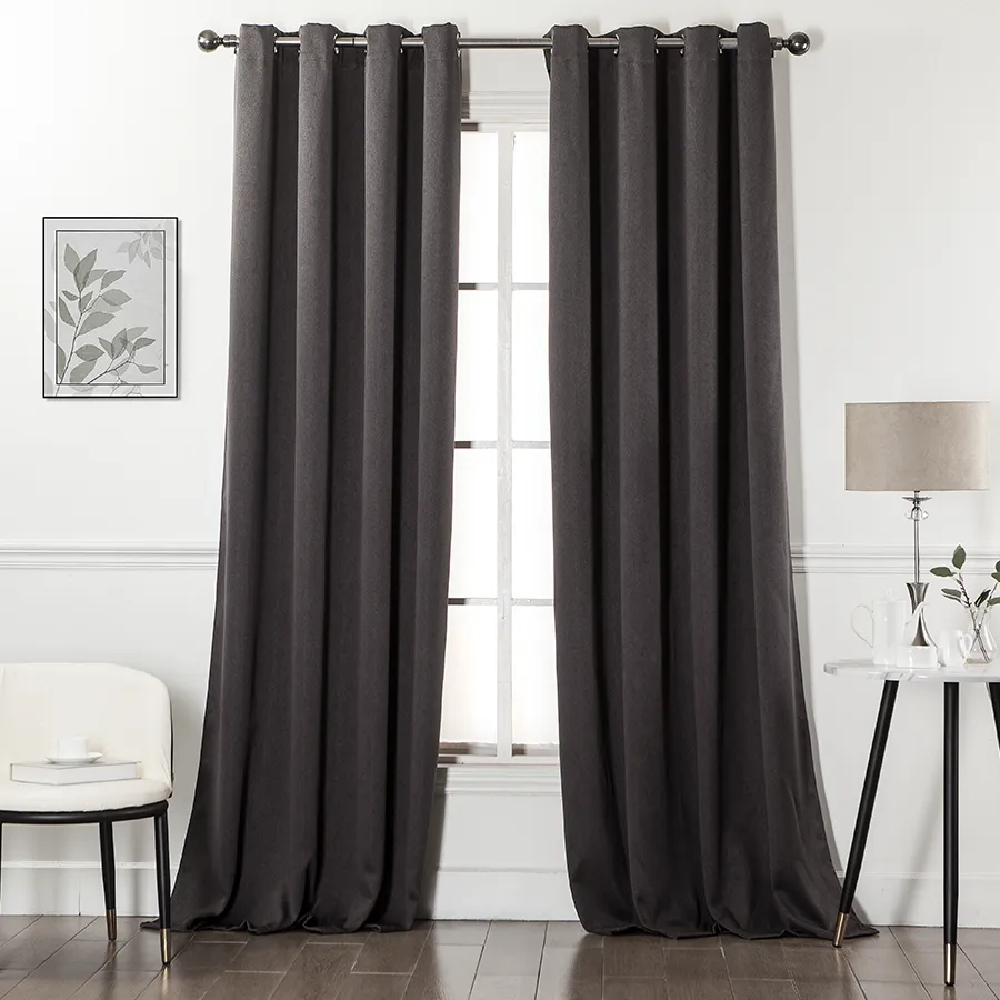 Bogdan Blackout Linen Curtain