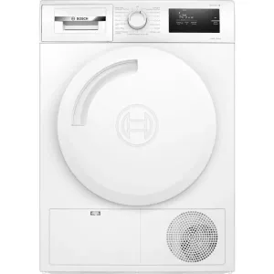 Bosch WTH84001GB 8kg Heat Pump Condenser Dryer in White