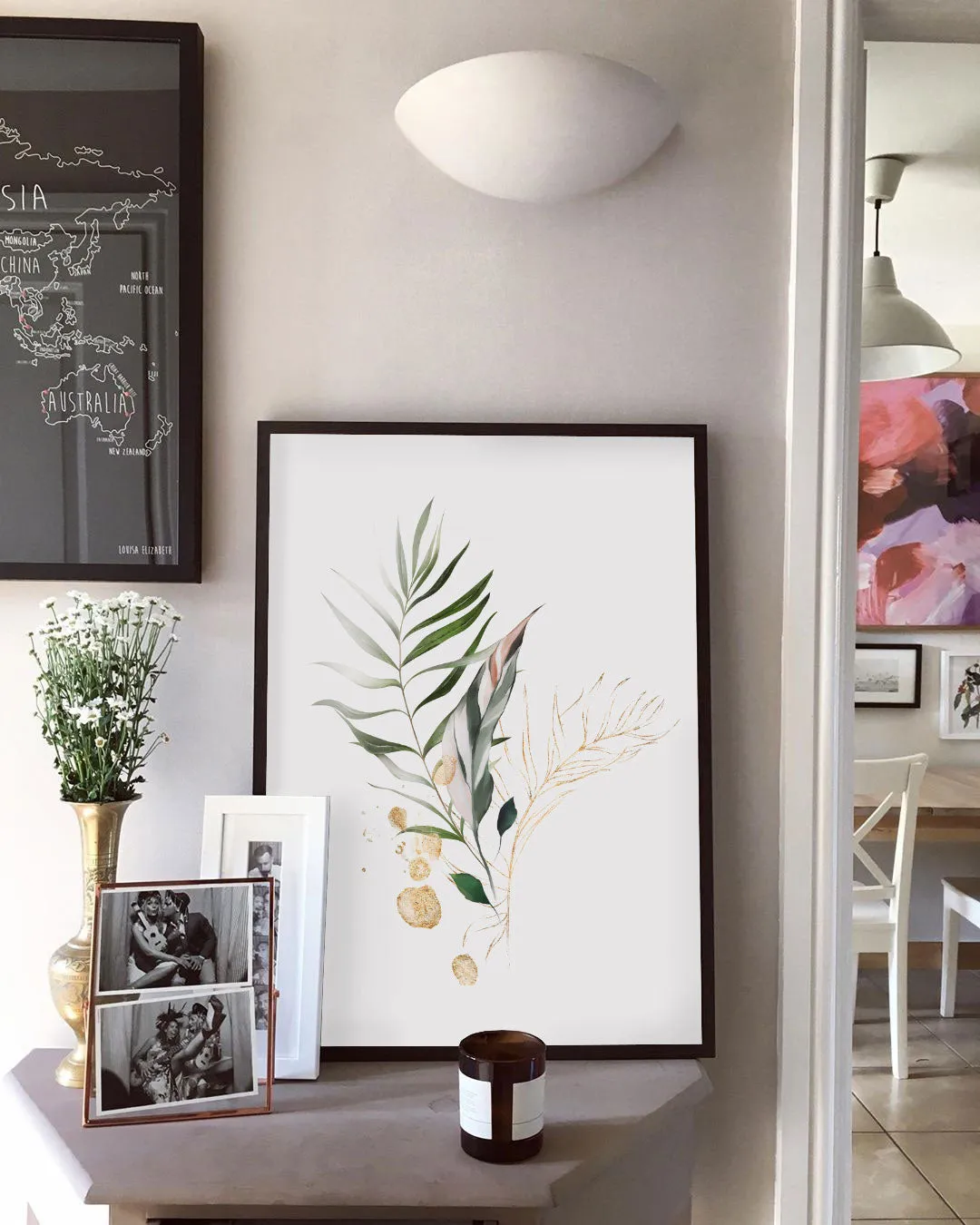 Botanical Wall Art Print 'Delicate' - Plant Prints, Botanical Art Prints and Botanical Illustrations