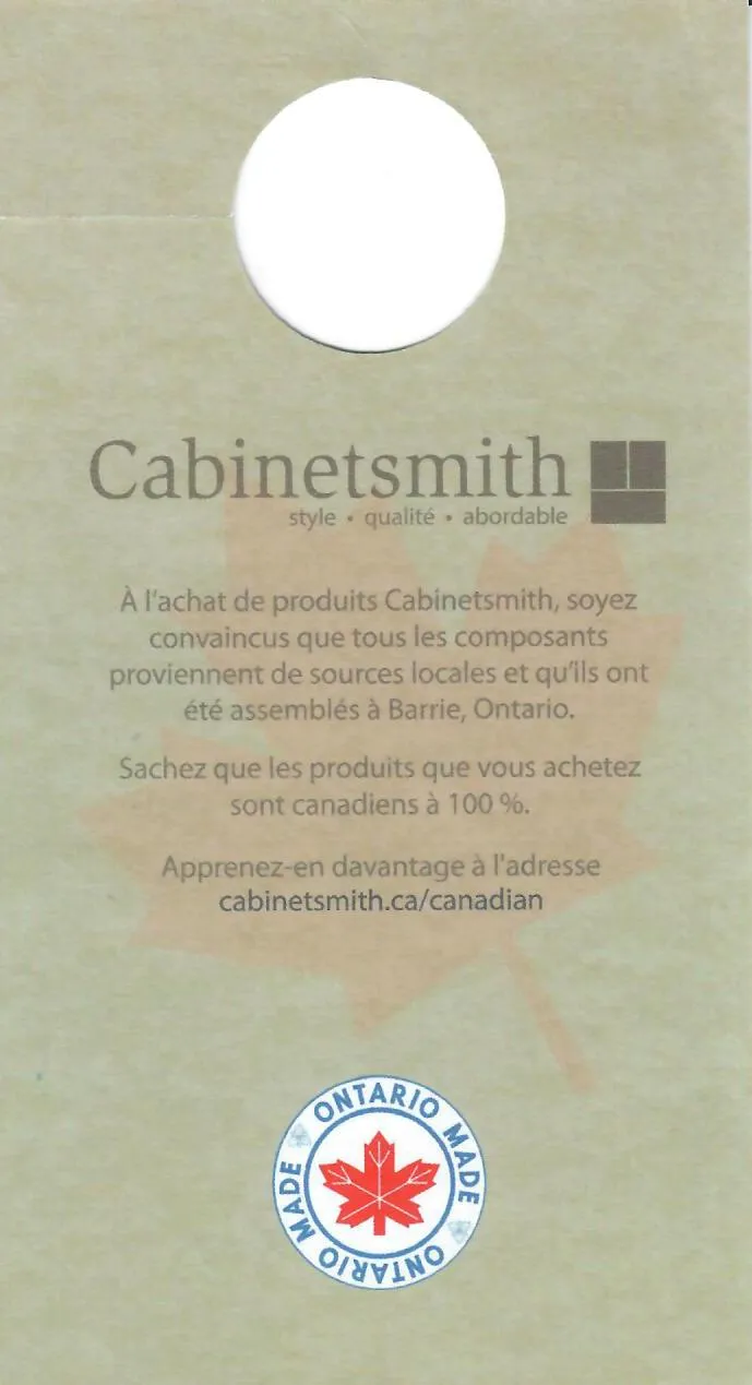 CABINETSMITH- 30" CANADIAN Bathroom Vanity With Quartz top, Right hand drawers (8 COLORS AVAILABLE )