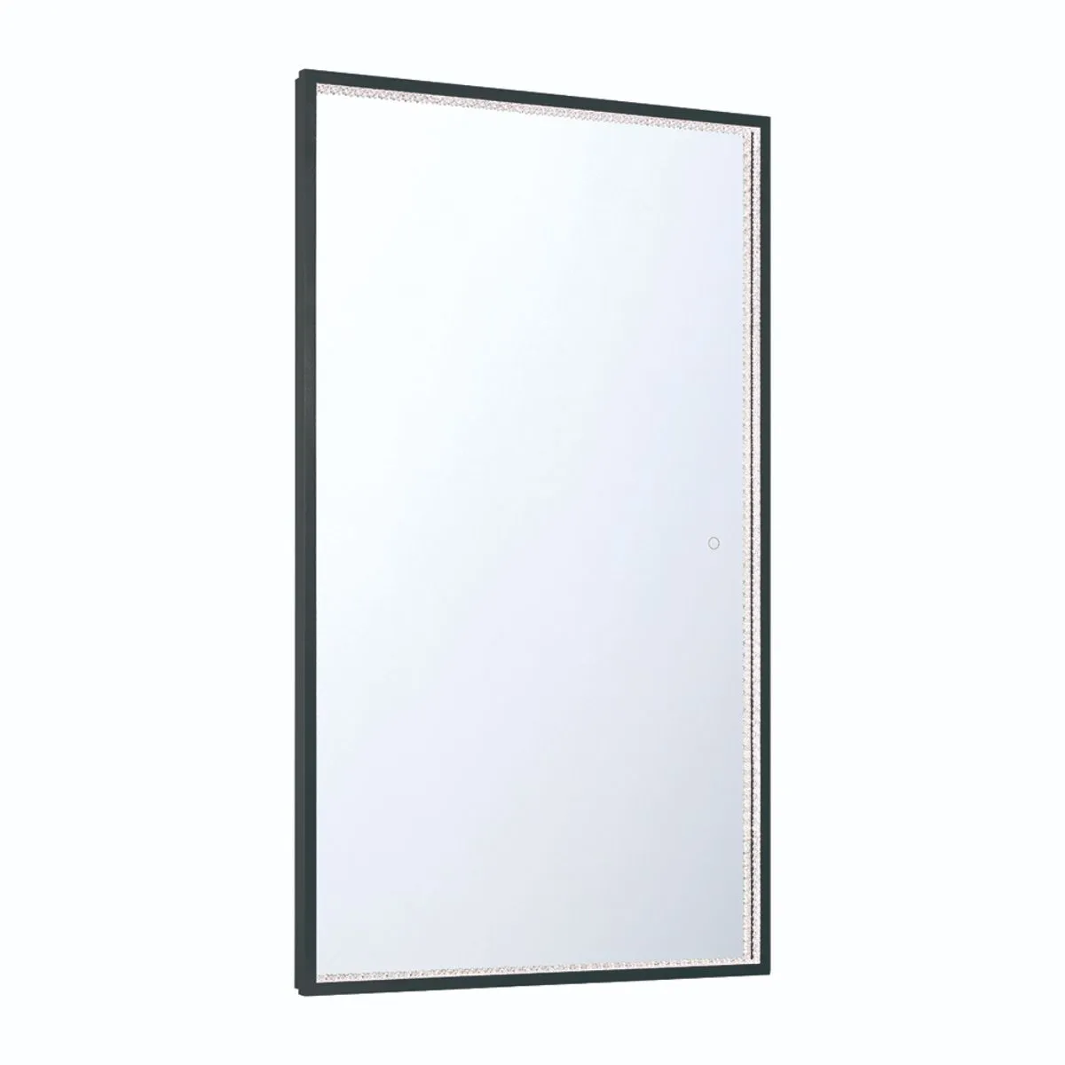 Cerissa 54 In. X 32 In. LED Wall Mirror Selectable CCT Black Finish