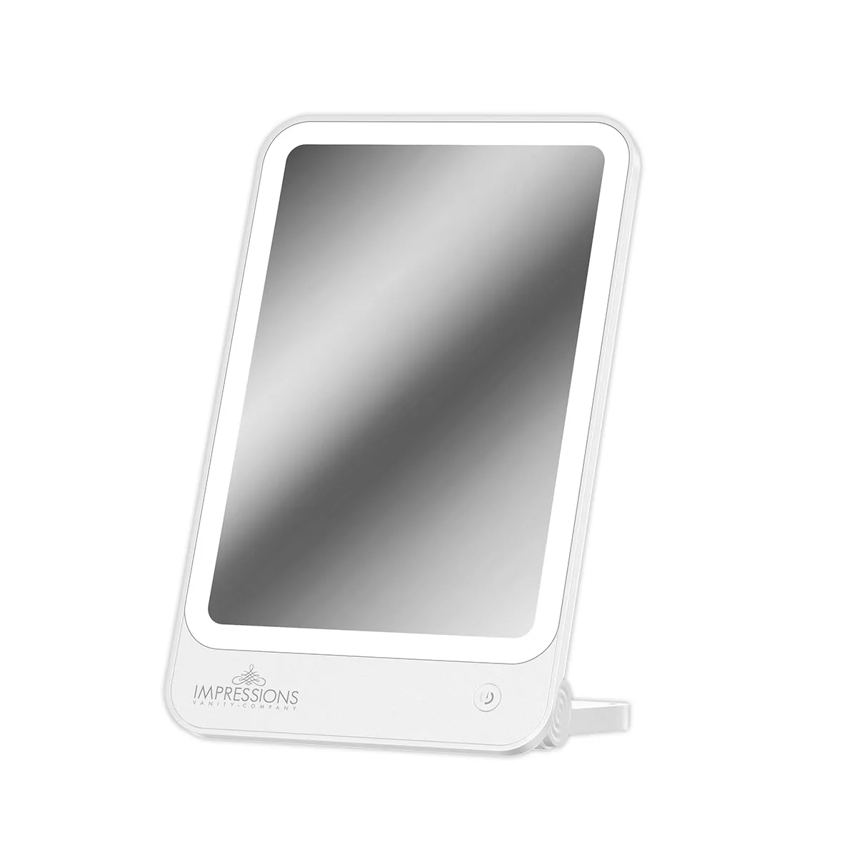 Chic Tri-Tone LED Makeup Mirror with Stand