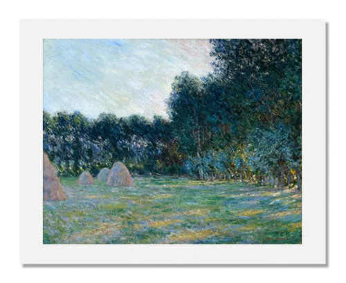 Claude Monet, Meadow with Haystacks near Giverny