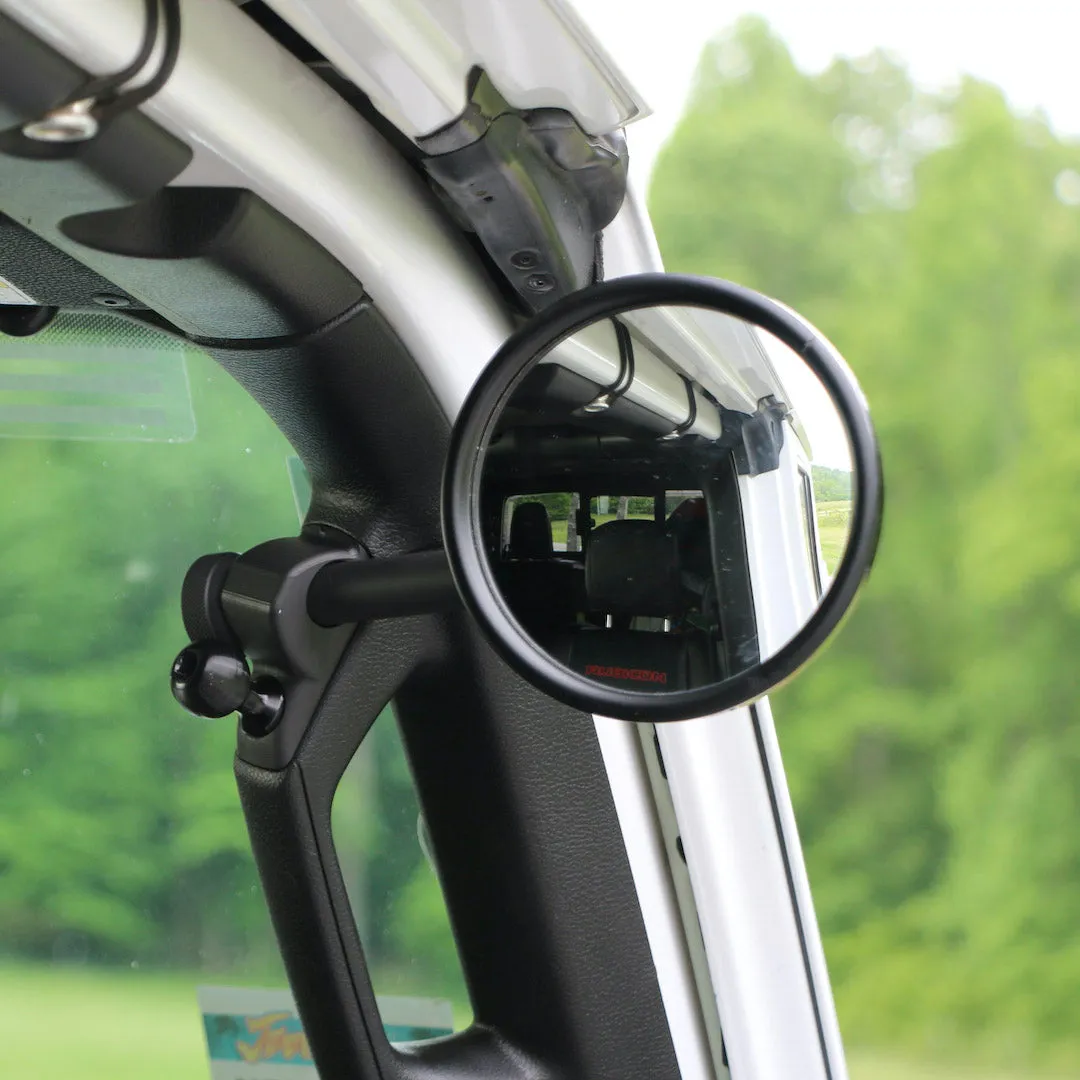 CMM Offroad Gladiator JT A-Pillar Side Mirrors with Base Mount Driver AND Passenger