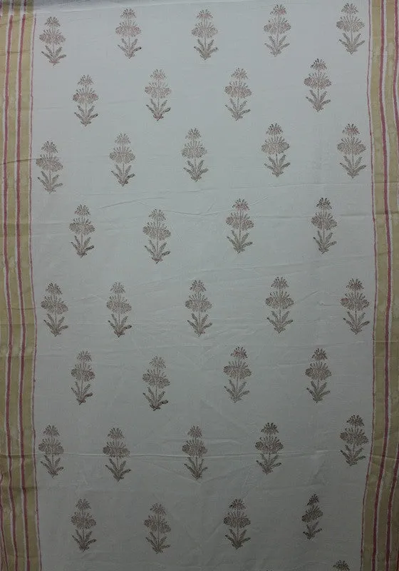 Cotton Sheers: Pushpanjali