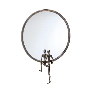 Cyan Design 04447 Kobe Mirror #2 - Raw Steel