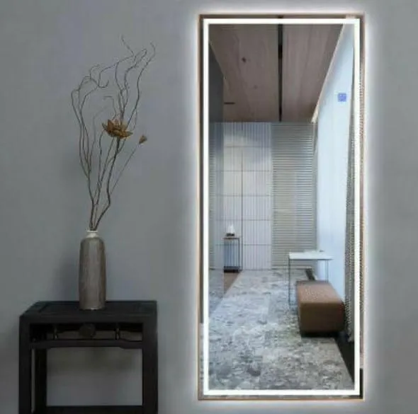 Escaby Technology Rectangular LED Mirror for Dressing Room, Living Room, Bathroom (2 Ft x 4 Ft)