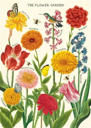 Florentine Print The Flower Garden