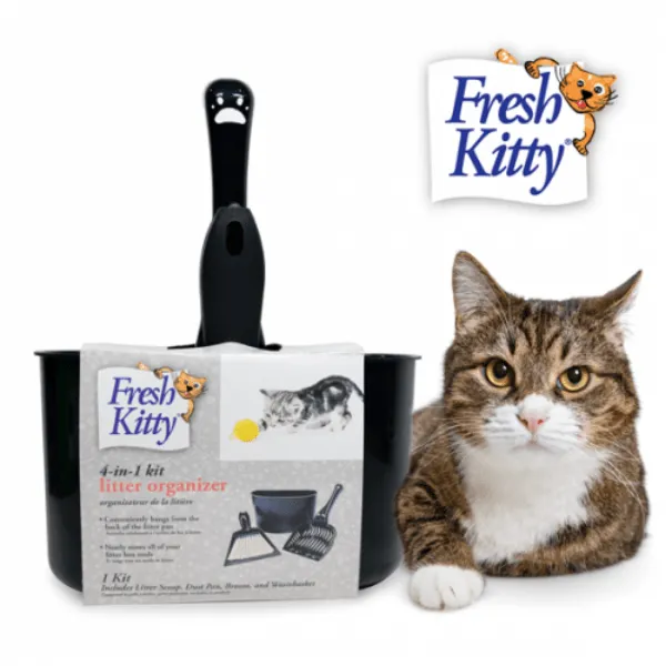 Fresh Kitty 4-in-1 Litter Organizer