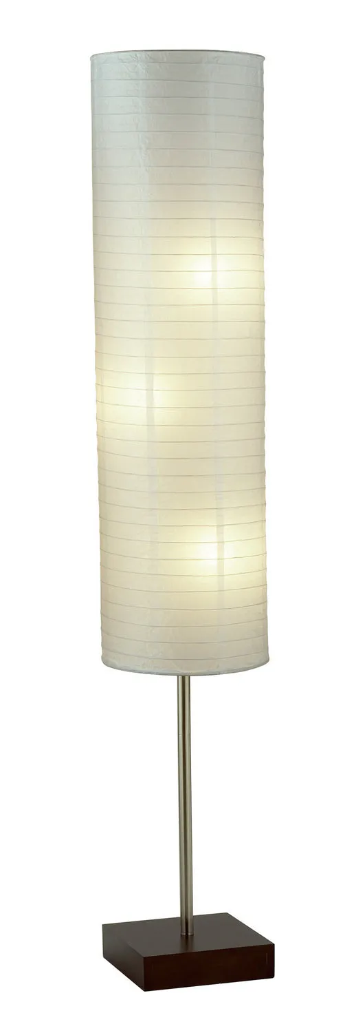 Gyoza 3-Light Floor Lamp in Square