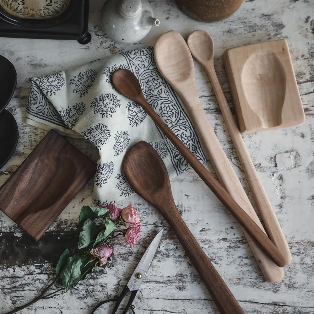 Hand Carved Maple Cooking Spoon