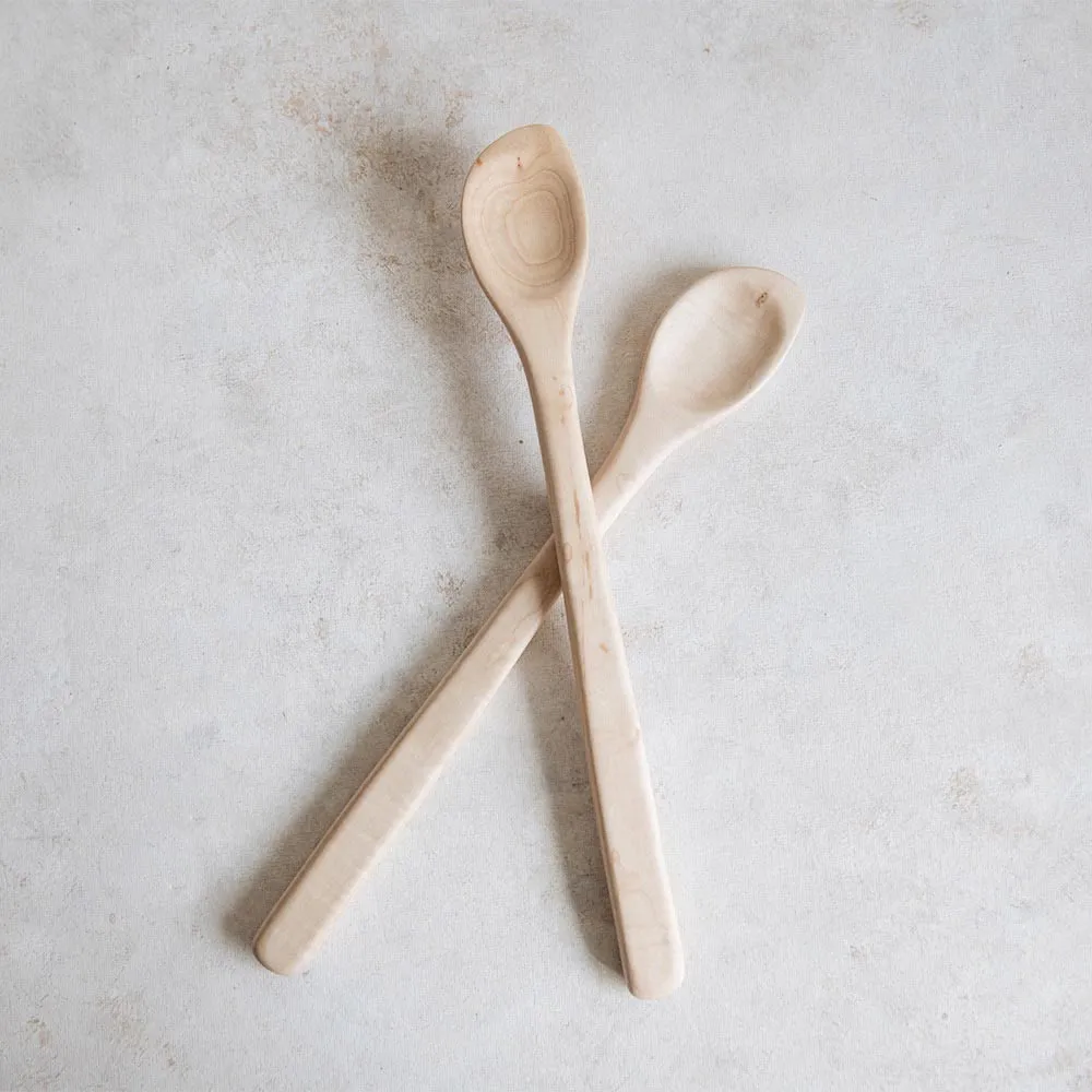 Hand Carved Maple Cooking Spoon