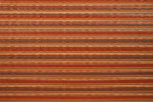 Indian Print Optical Arrow Stripe Orange