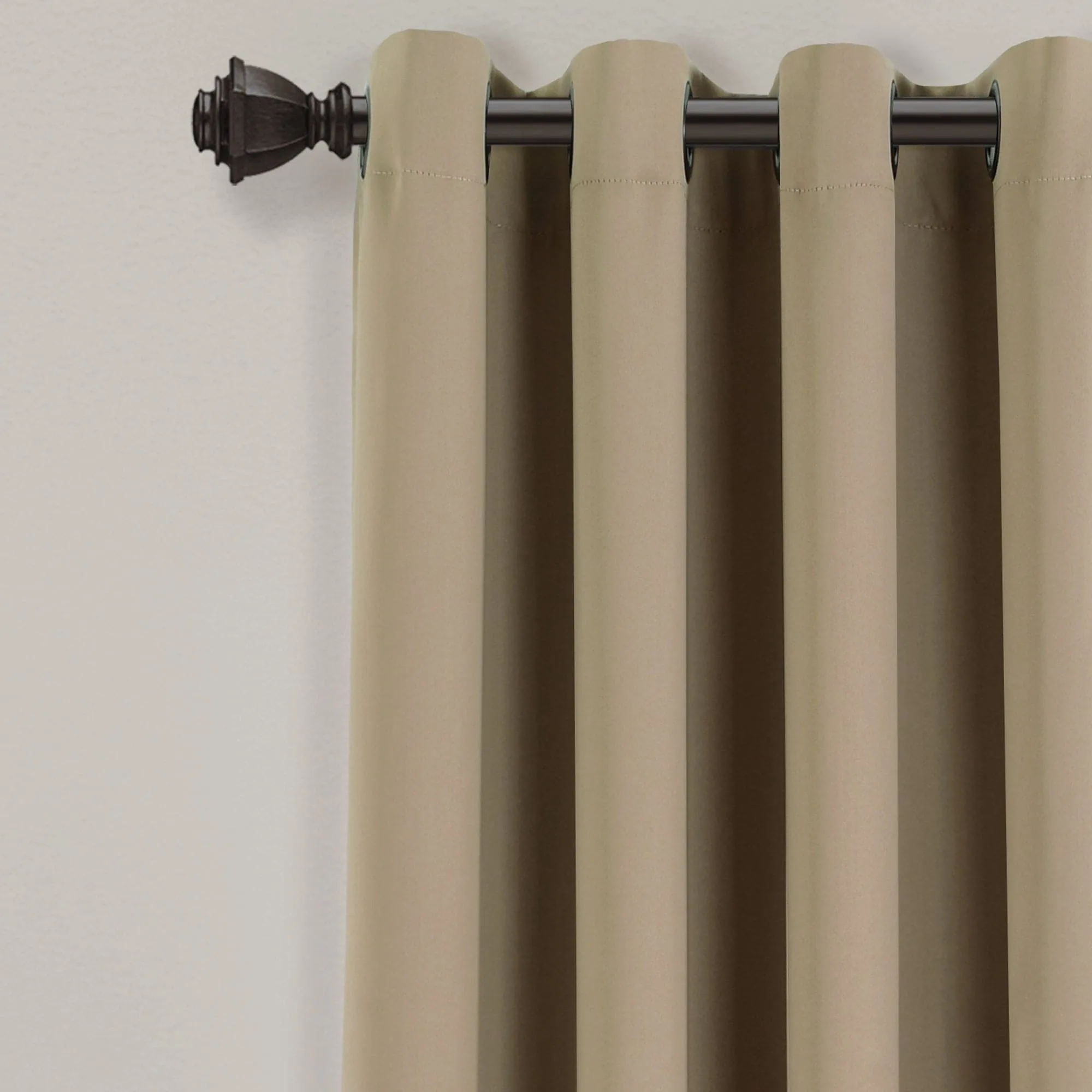 Insulated Grommet Blackout Window Curtain Panel Set