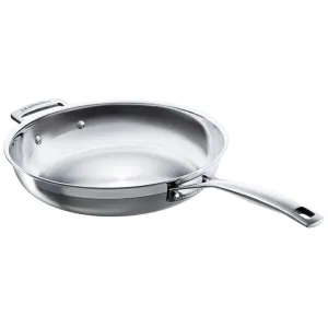 Le Creuset 3-ply Stainless Steel Uncoated Frying Pan