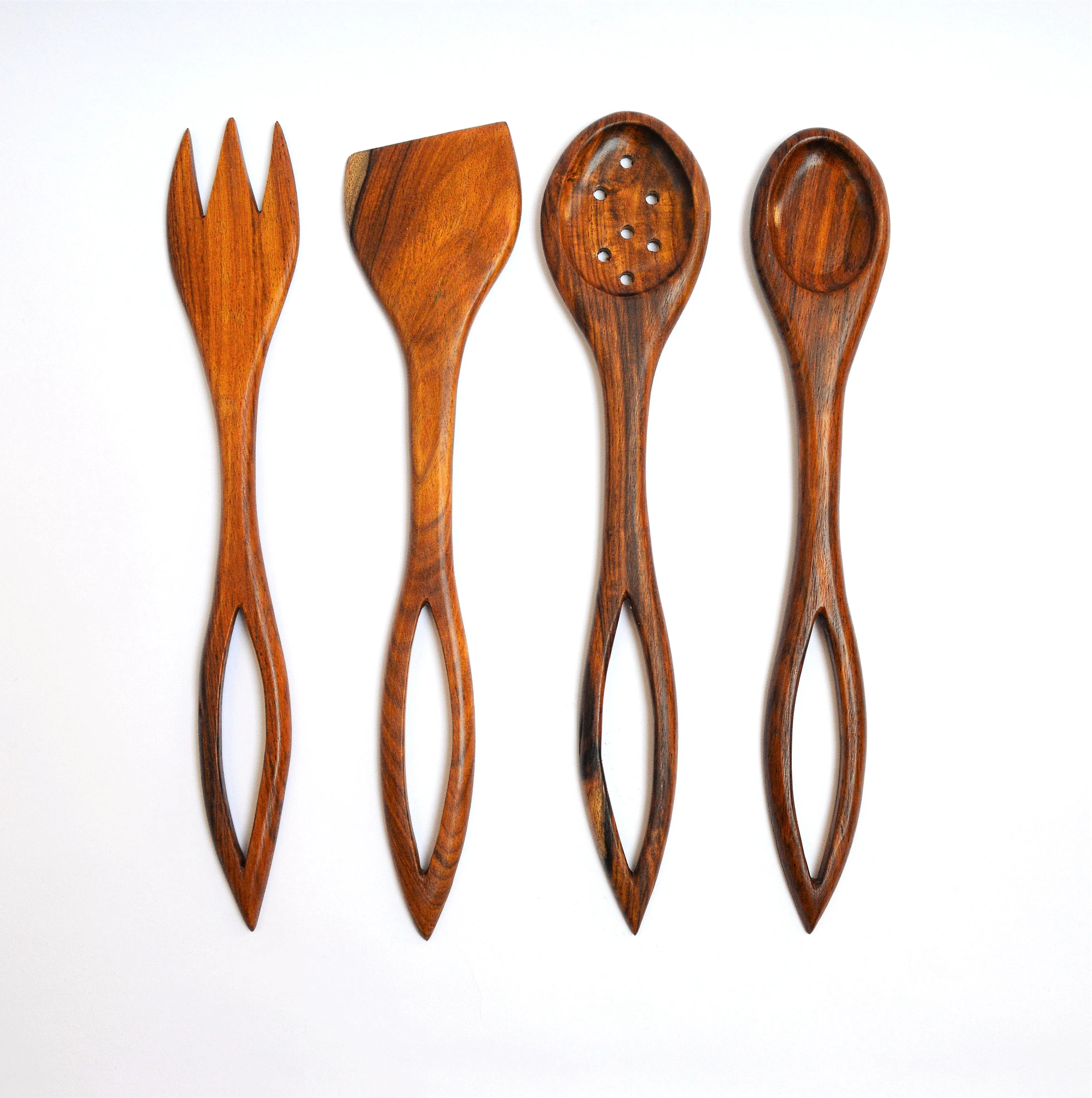 Leaves Kitchen Spoons set (4 pieces)