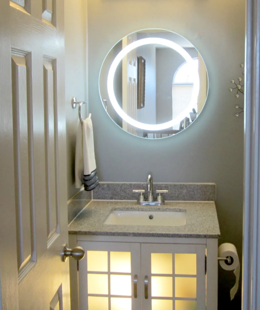 LED Mirror (Front-Lighted Round) 36" x 36"