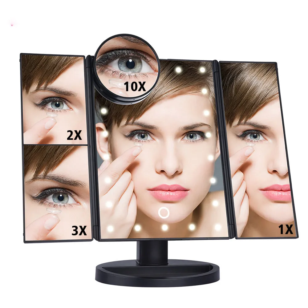 LED Touch ScreenLight Makeup Mirror