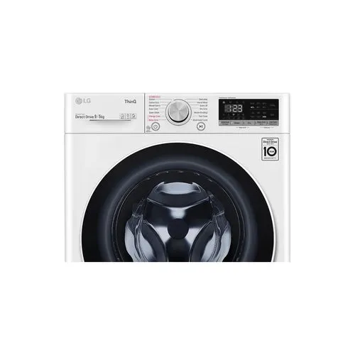 LG 9kg/5kg Washer Dryer Combo White WVC5-1409W