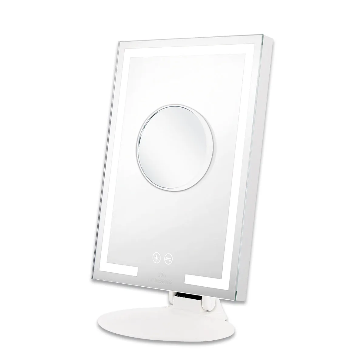 Lumière TableTop LED Makeup Mirror with Bluetooth Speaker