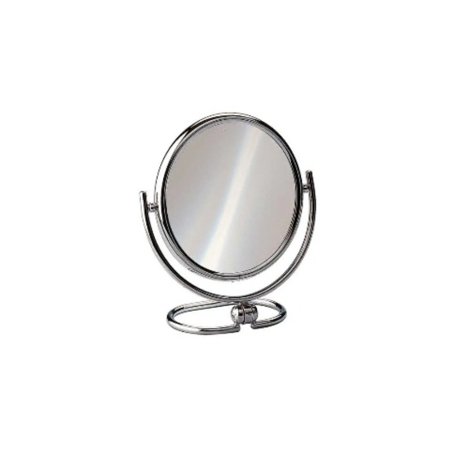 Medium Sized Magnifying Travel Mirror, 6.5" Diameter