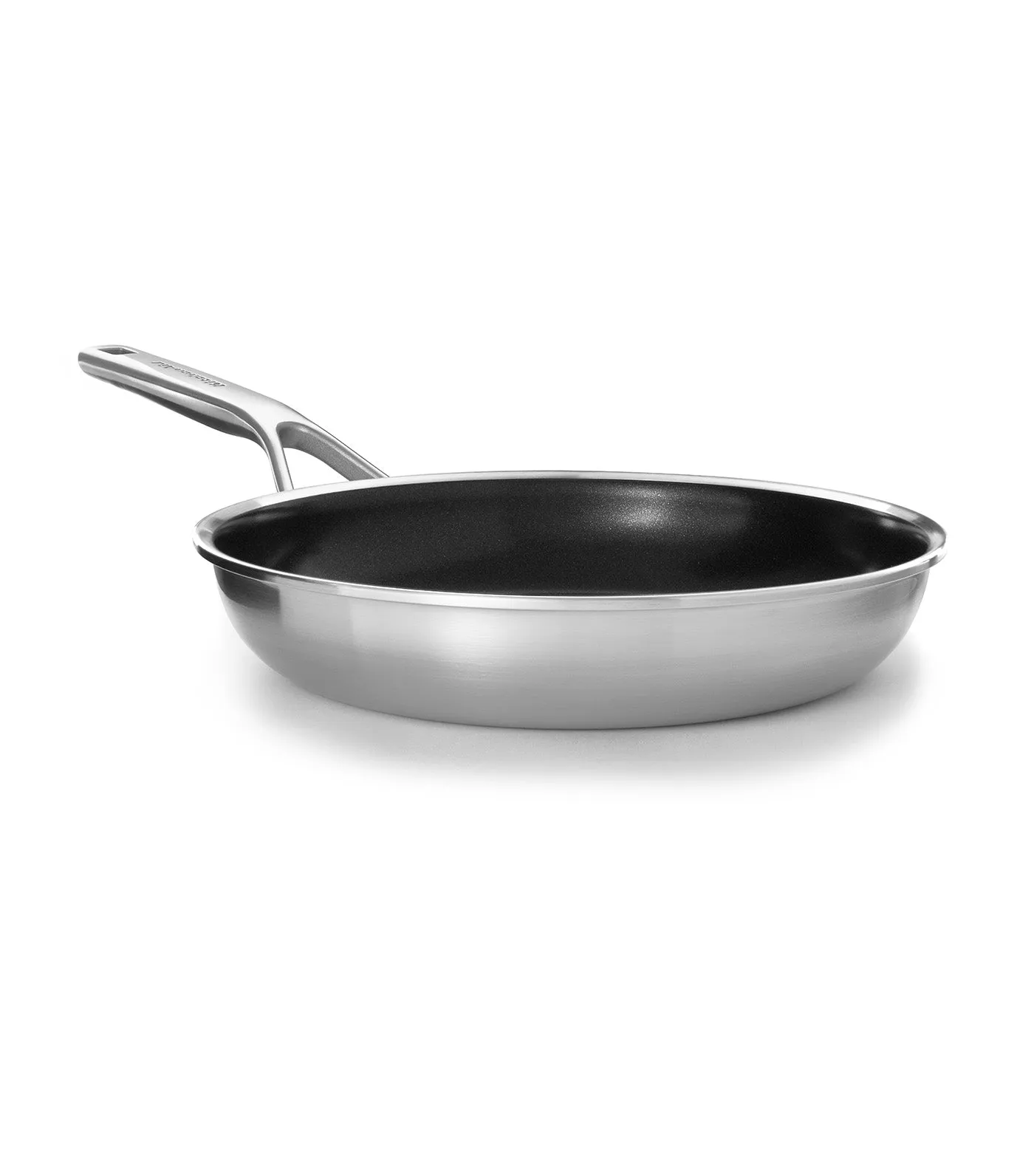 Multi-Ply Stainless Steel Open Frypan Ceramic Coated