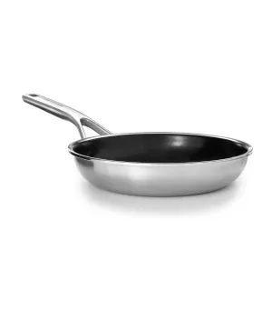 Multi-Ply Stainless Steel Open Frypan Ceramic Coated