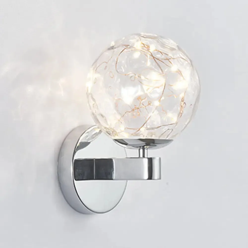 Nordic Star Wall Lamp: Modern Sconce Light for Bedroom or Living Room