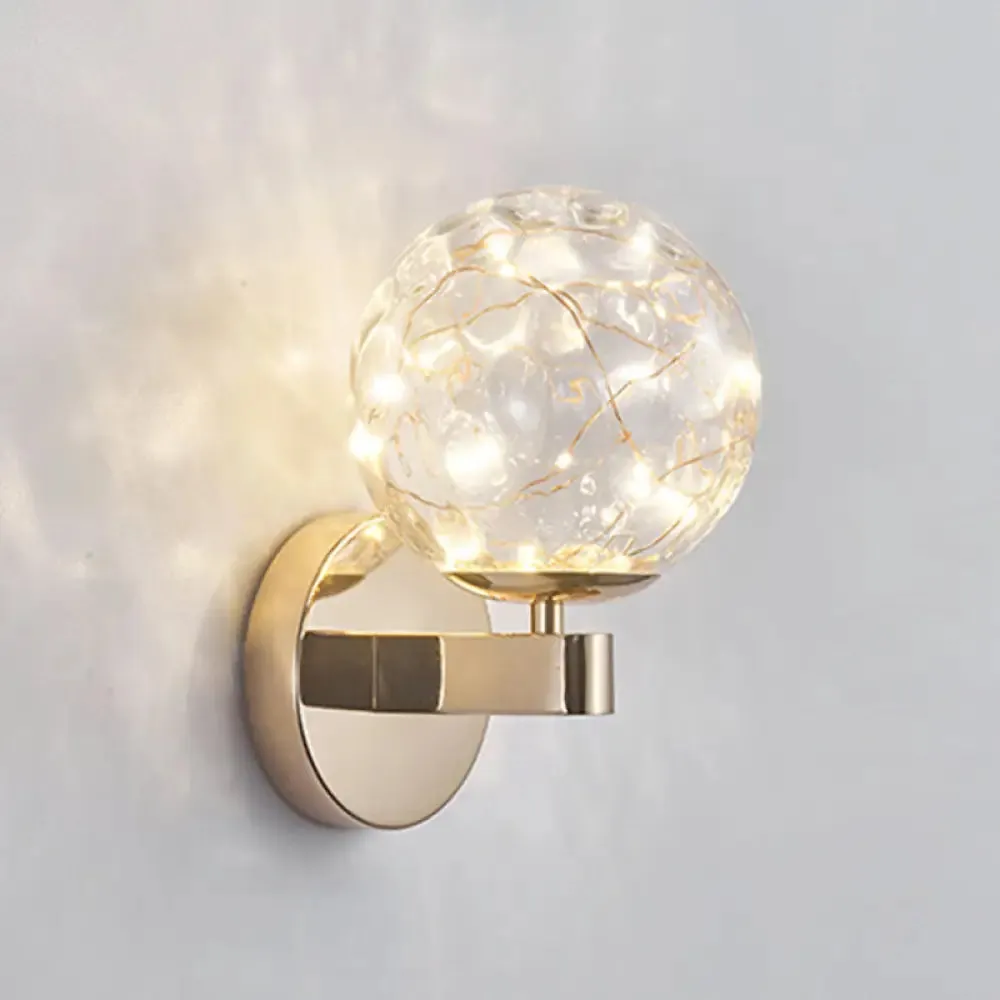 Nordic Star Wall Lamp: Modern Sconce Light for Bedroom or Living Room