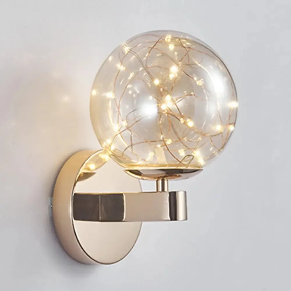 Nordic Star Wall Lamp: Modern Sconce Light for Bedroom or Living Room