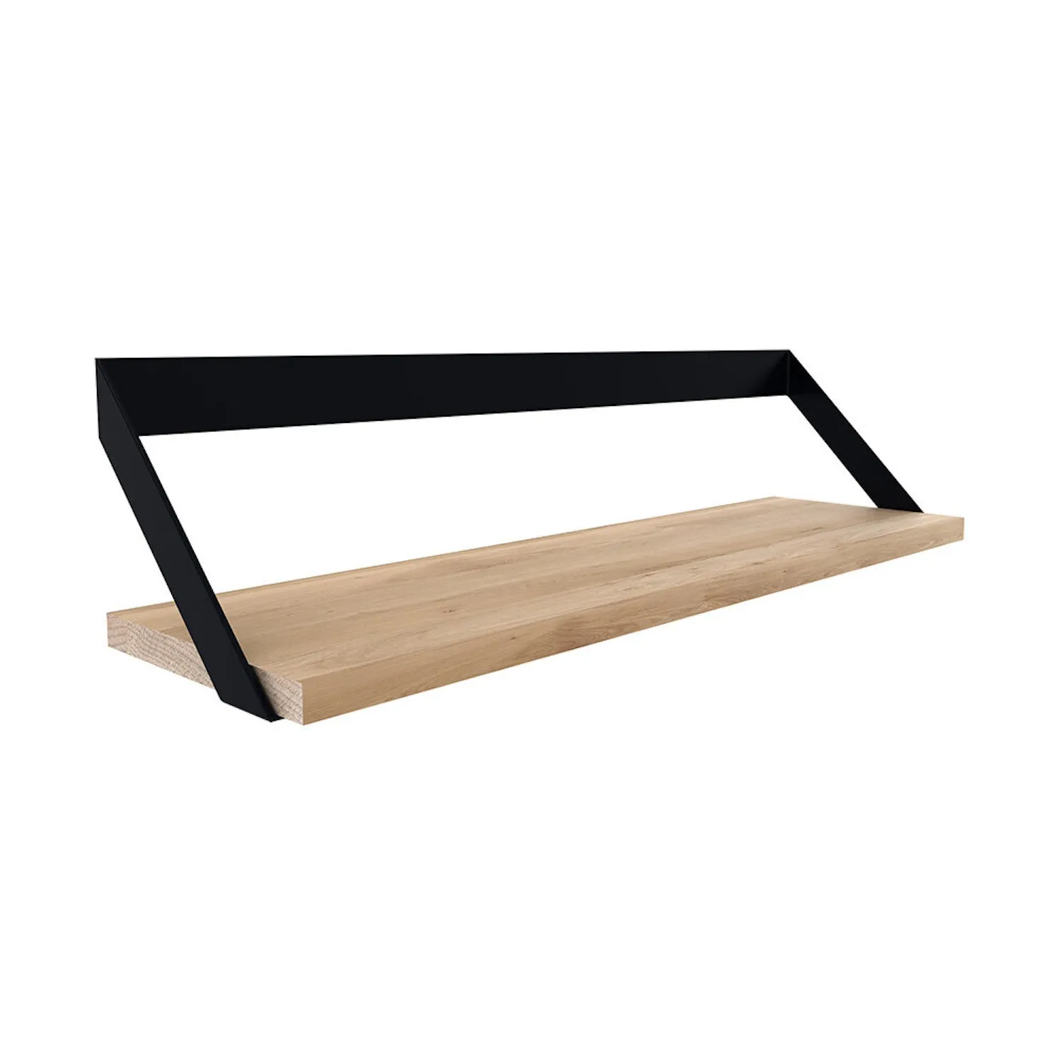 Oak Ribbon Shelf - Black