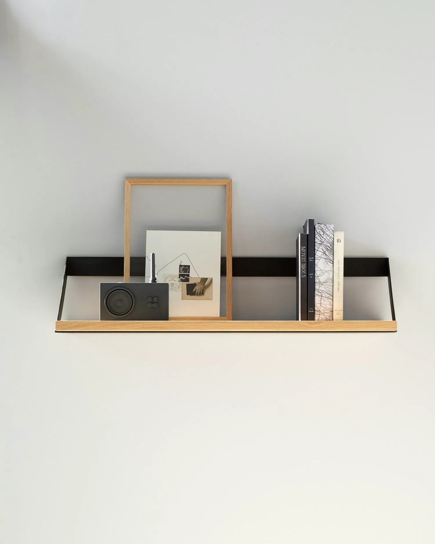 Oak Ribbon Shelf - Black