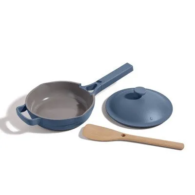 Open Box - Our Place 8.5" Ceramic Nonstick Mini Always Pan  Blue Salt