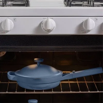 Open Box - Our Place 8.5" Ceramic Nonstick Mini Always Pan  Blue Salt