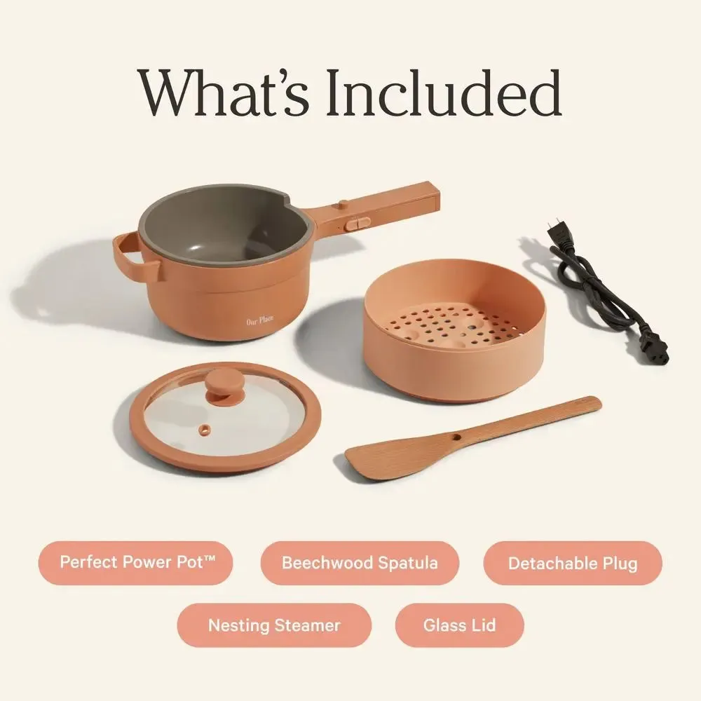 Open Box - Our Place 8.5" Ceramic Nonstick Perfect Power Pot Spice