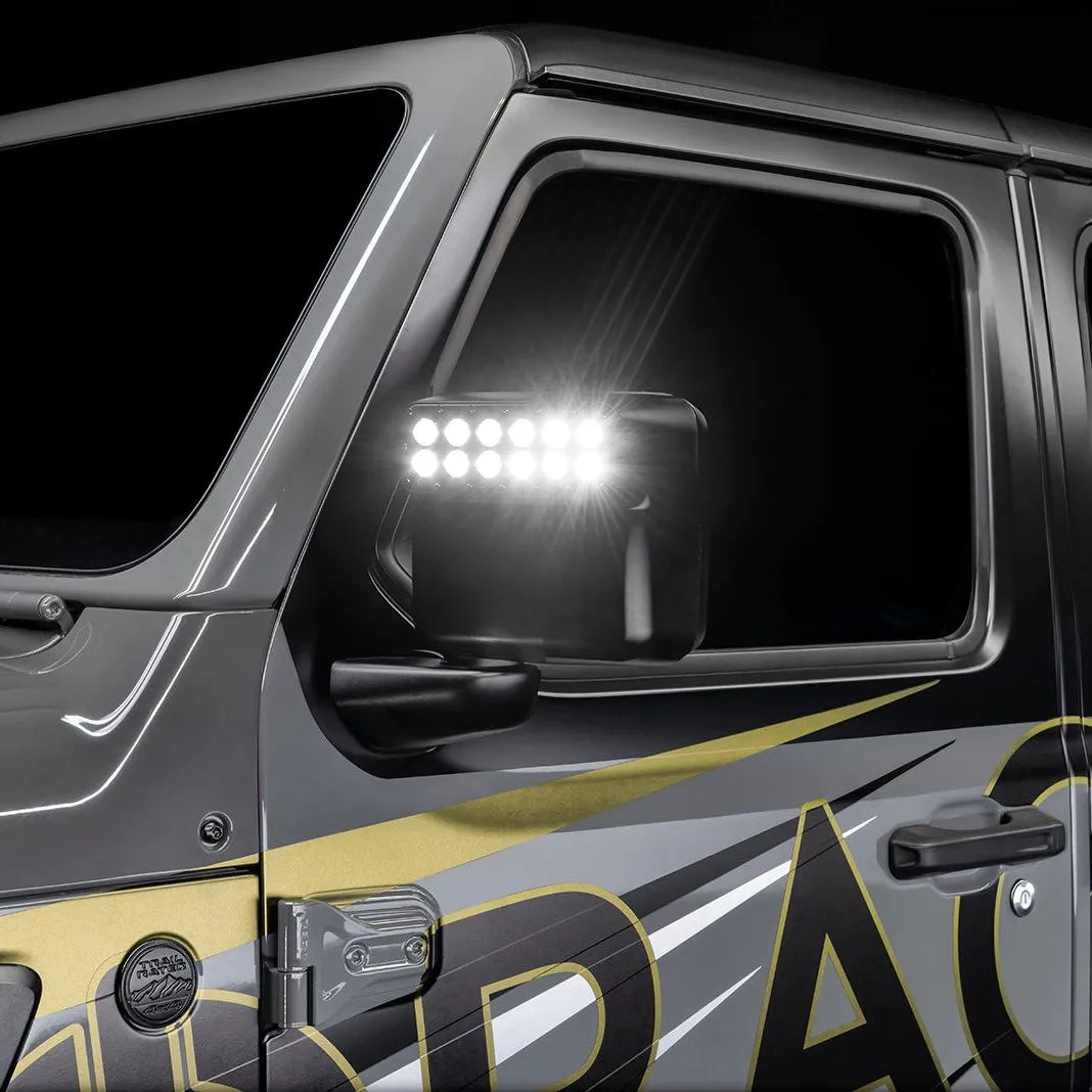 ORACLE Lighting LED Off-Road Side Mirrors for Jeep Wrangler JL / Gladiator JT