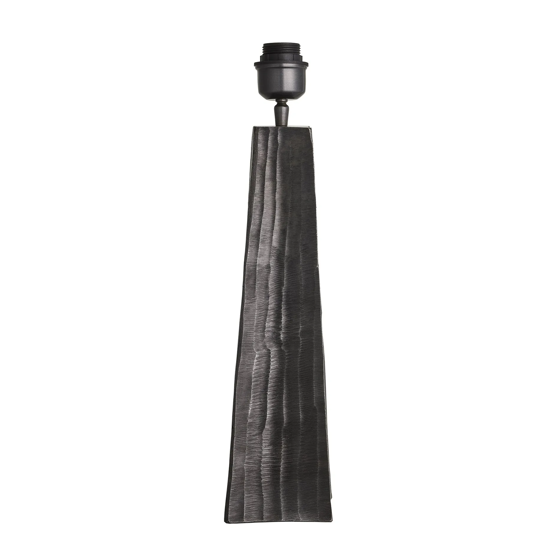 Ornate Obelisk Table Lamp - Pewter