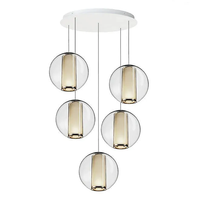 Pablo Designs Bel Occhio 5-lt Chandelier