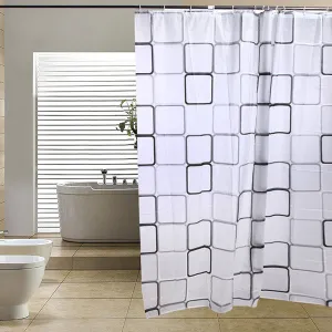 PHFU Modern Bathroom Shower Curtains Bathroom Bath Shower Curtain bathroom products Bathroom Curtains