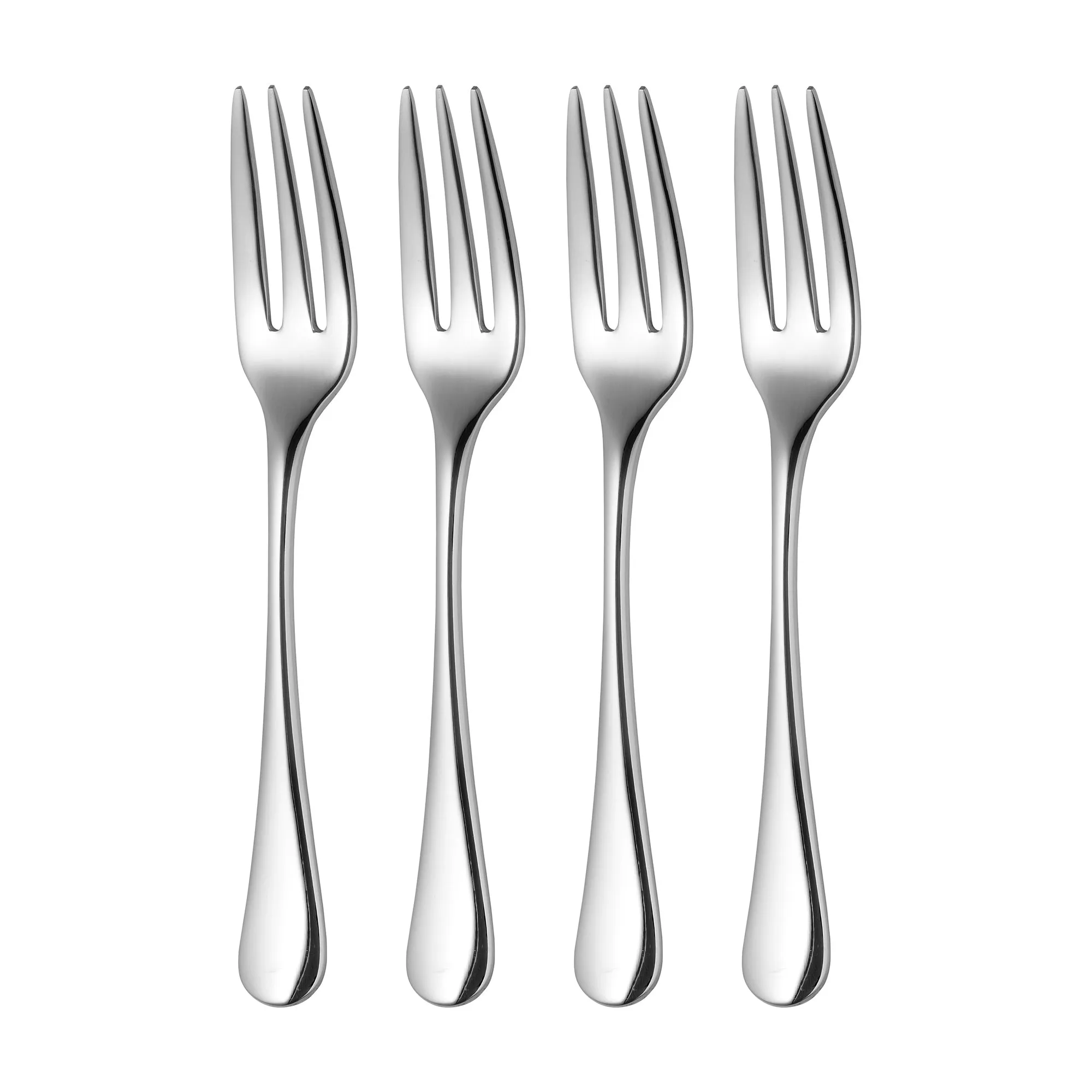 Radford Bright Pastry Fork, Set of 4