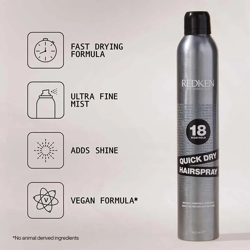 Redken 18 Quick Dry Hairspray